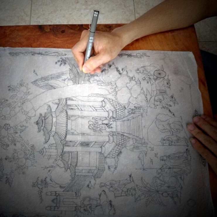 Drawing the Composition