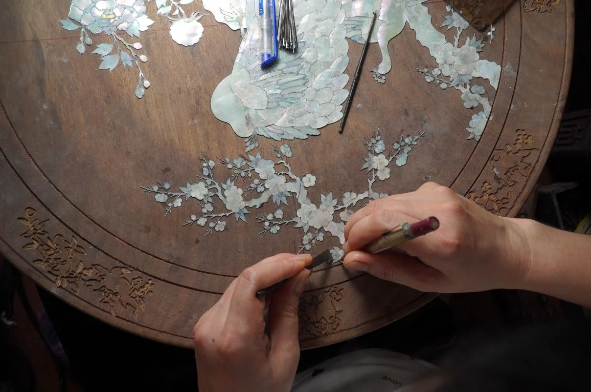 Setting the Inlay
